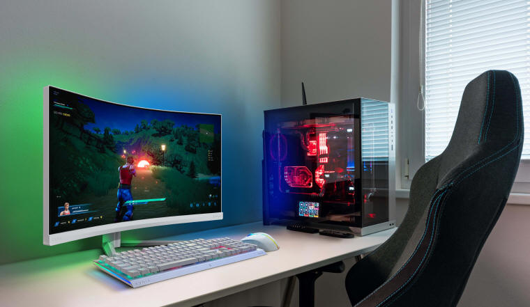 Philips Evnia 34M2C5501A – zakrzywiony monitor z oświetleniem Ambiglow