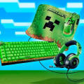 Obrazek Prawdziwy Creeper w kolekcji Razer x Minecraft
