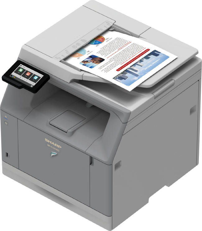 Sharp BP-C131WD i BP-C131PW – kompaktowe drukarki kolorowe A4