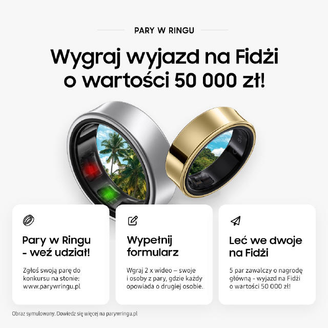 Odkryj świat z Galaxy! Weź udział w konkursie ’Pary w RINGu’