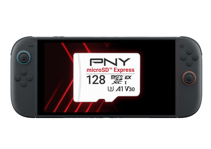 PNY - karty pamięci microSD Express Flash dla Nintendo Switch 2