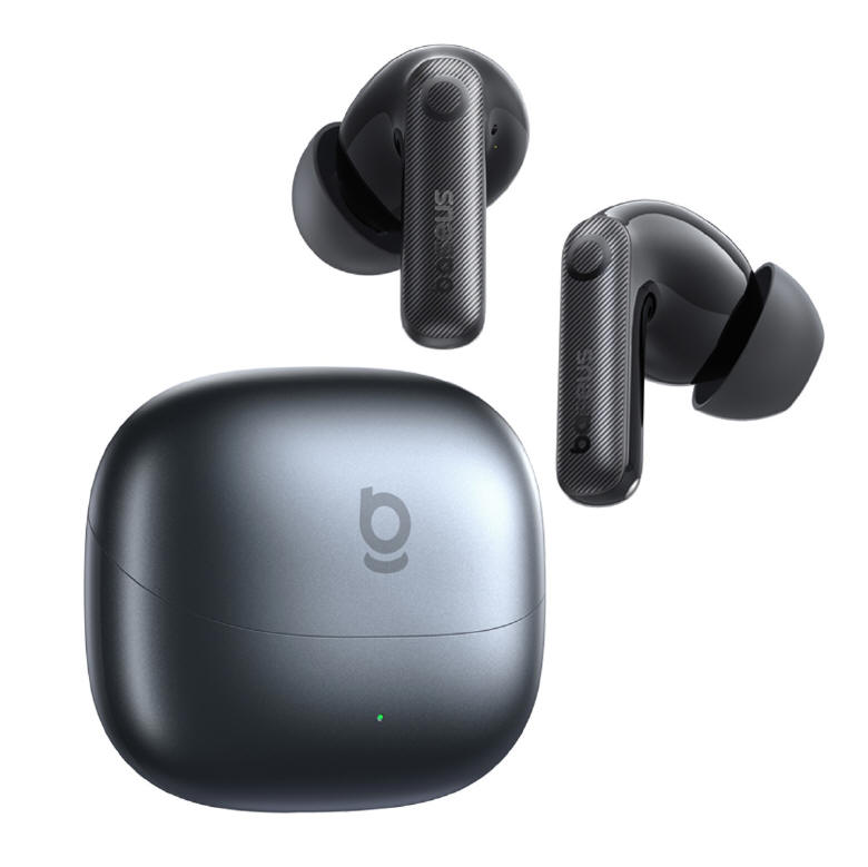 Baseus Bass BP1 PRO – dźwięk Hi-Res, ANC, inteligentny Active EQ