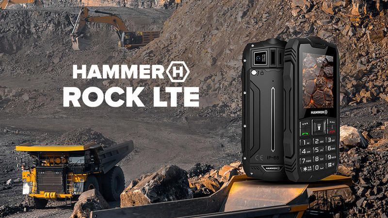 HAMMER Rock LTE – klasyczny telefon, który nie boi się ciężkiej pracy