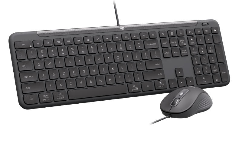 Przewodowy zestaw Logitech Signature Slim
