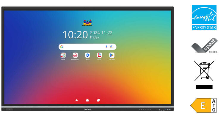 ViewSonic ViewBoard IFP51 z certyfikacją 4K EDLA