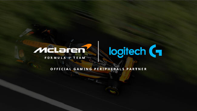 Logitech G i McLaren Racing podpisują wieloletnią umowę partnerską