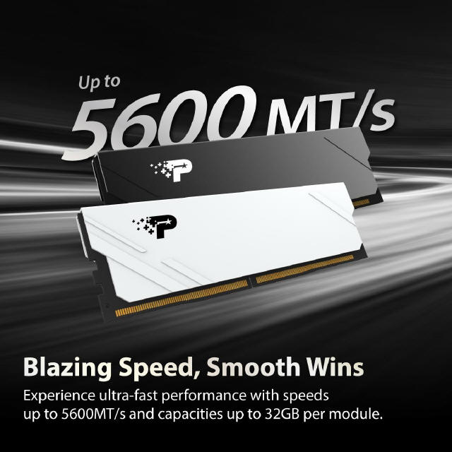 Patriot prezentuje trzy nowe moduły pamięci DDR5