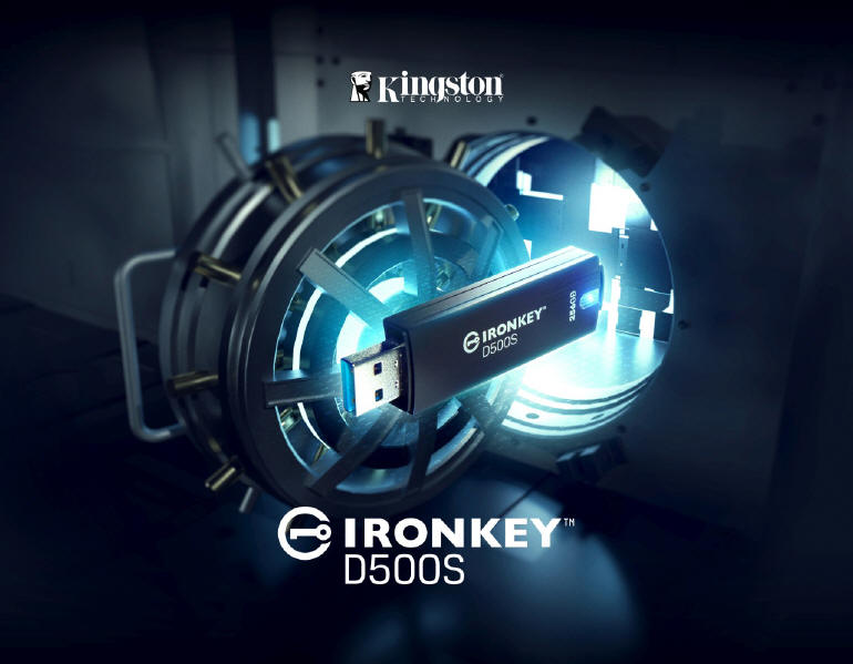 Kingston IronKey D500S z szyfrowaniem FIPS 140-3 poziomu trzeciego