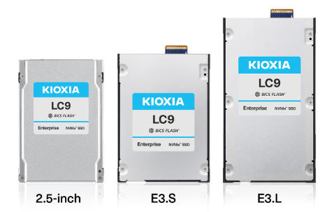 KIOXIA przedstawia pierwszy dysk SSD NVMe o pojemności 245.76 TB