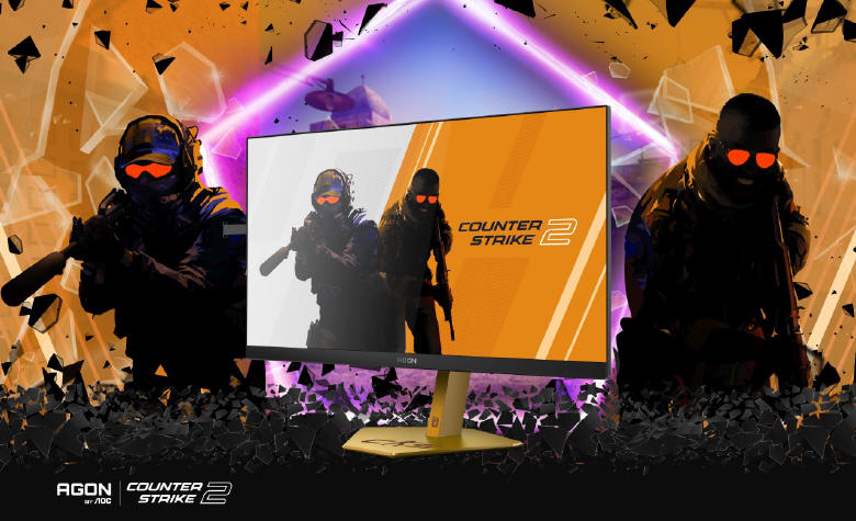 AGON by AOC CS24A - monitor do Counter-Strike 2 - 610 Hz