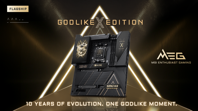 MSI prezentuje pyty gwne GODLIKE X EDITION i seri X870E MAX