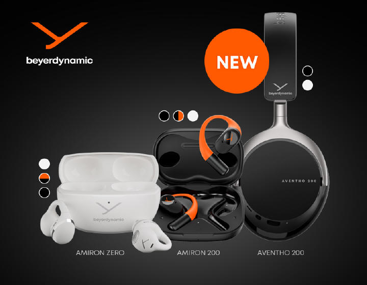 beyerdynamic - Trzy nowe modele słuchawek AVENTHO i AMIRON