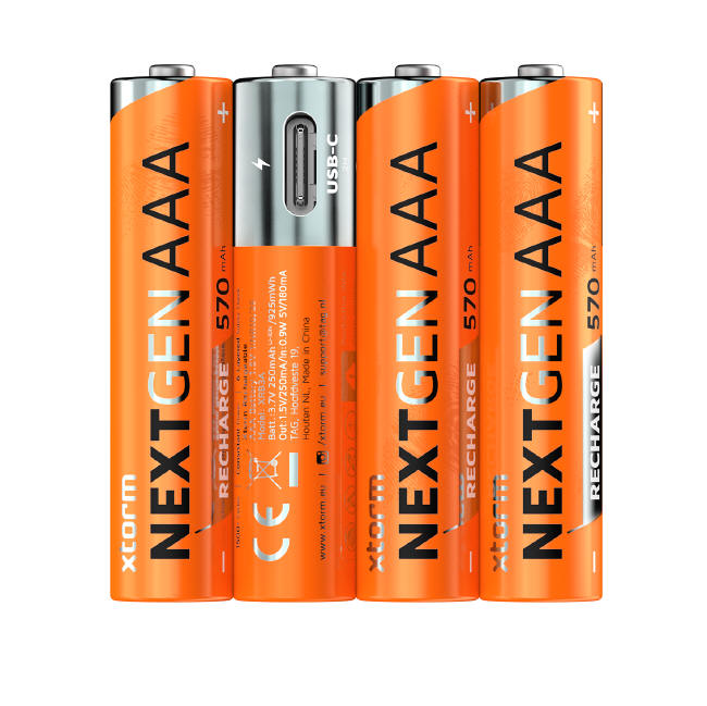 XTORM NexGen -nowa jako w wiecie akumulatorkw AAA / AA