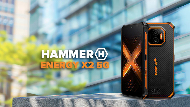 HAMMER ENERGY X2 5G - nowa energia wśród pancernych smartfonów