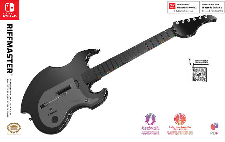 Turtle Beach - kontroler gitarowy do Nintendo Switch i Nintendo Switch 2