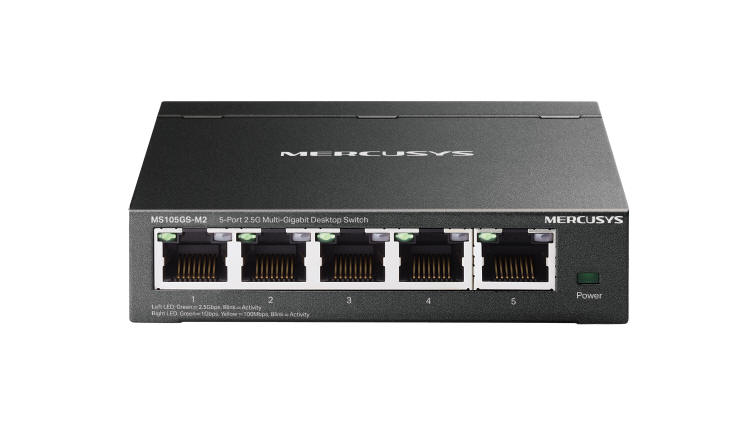 Mercusys MS108GS-M2 i MS105GS-M2 - szybka sieć 2.5G Plug & Play