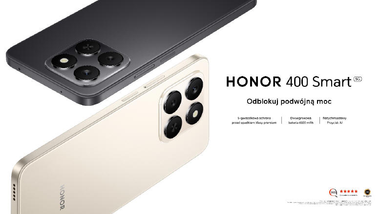 HONOR wprowadza nowy model HONOR 400 Smart