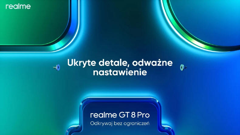 realme GT 8 Pro zaoferuje modułową, wymienną obudowę aparatu