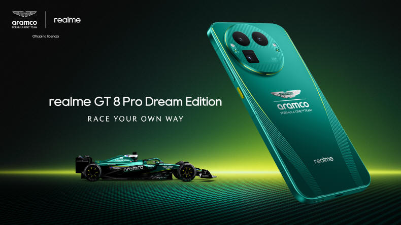 realme GT 8 Pro Dream Edition Aston Martin Aramco F1