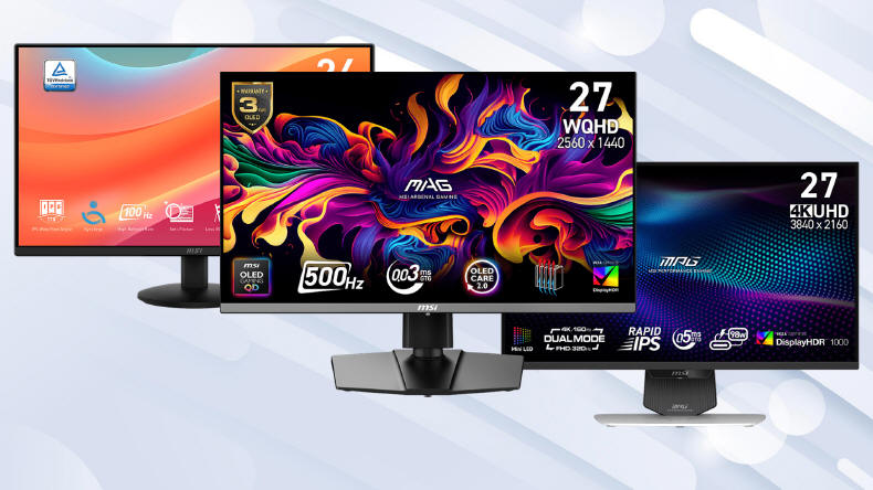 Monitory MSI z technologią AI Care Sensor i odświeżaniem 500 Hz