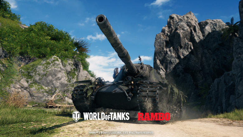 Rambo w World of Tanks