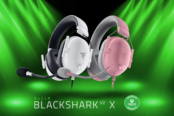Razer Blackshark V2 X od teraz dostępne w kolorze białym i różowym