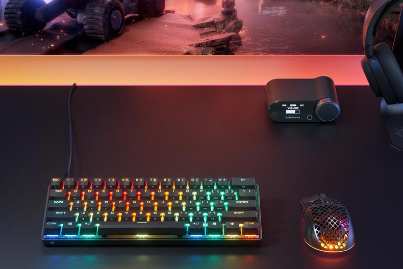 SteelSeries - Apex Pro Mini Gen 3 oraz Apex Pro TKL Gen 3 White
