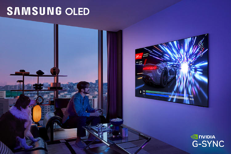Telewizory Samsung OLED 2025 kompatybilne z NVIDIA G-SYNC