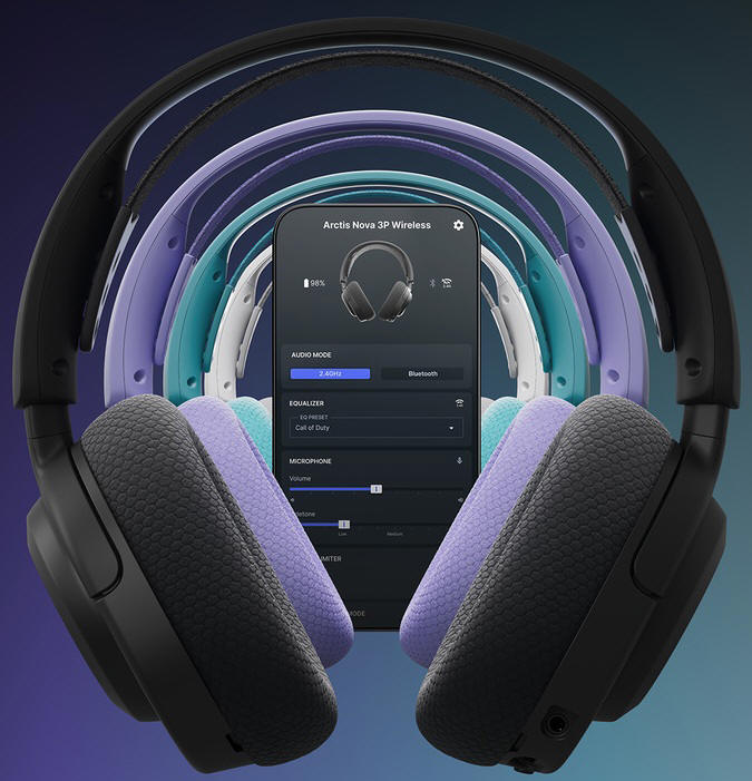 SteelSeries prezentuje nowe słuchawki z serii Arctis Nova3 Wireless