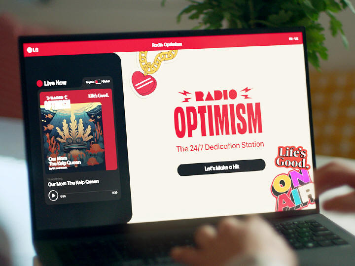 LG wystartowało z kampanią ’Radio Optimism’