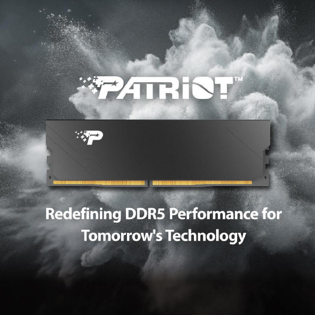 Patriot prezentuje trzy nowe moduły pamięci DDR5
