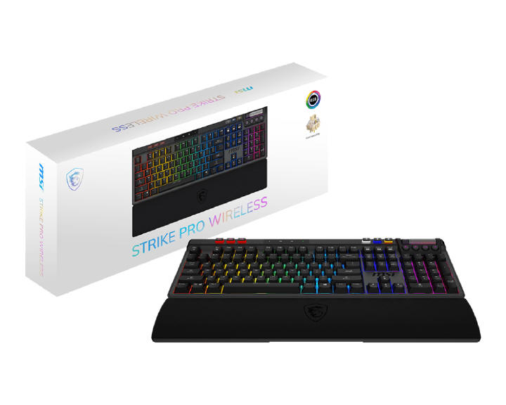 MSI prezentuje klawiaturę STRIKE PRO WIRELESS
