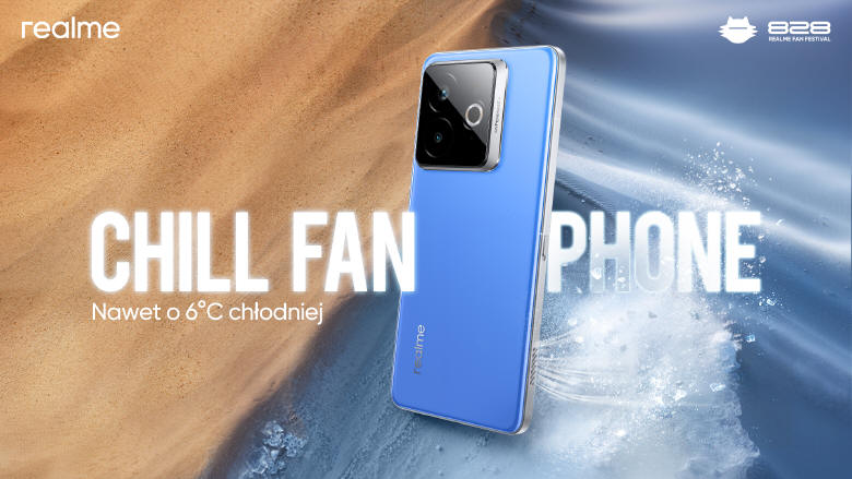 realme - smartfon z baterią 15000 mAh i telefon Chill Fan
