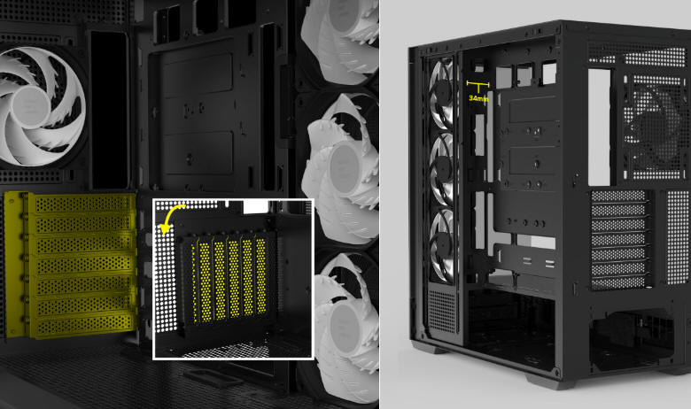 Zalman P40 DS - Obudowa z 9-calowym ekranem