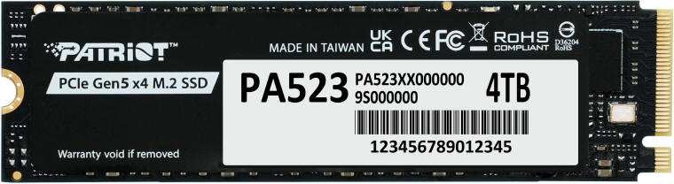 Patriot Viper PV563 i PA523 - dostpno technologii Gen5 SSD