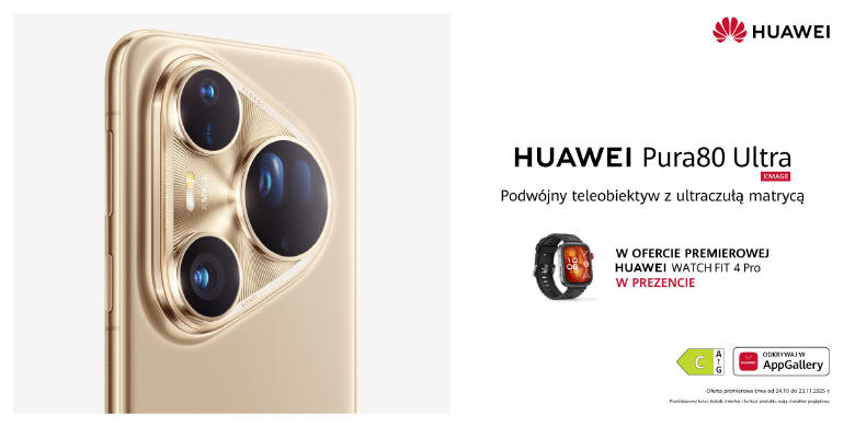 Seria HUAWEI Pura 80 - już w Polsce