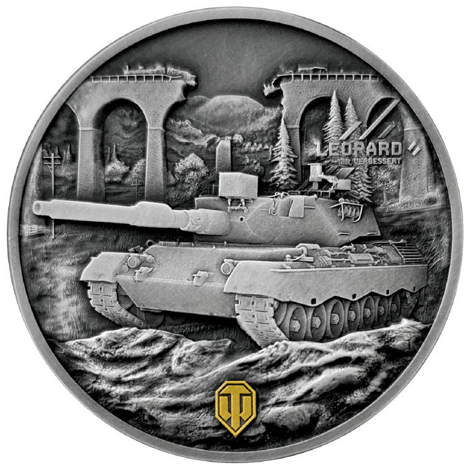 Jedyna na świecie licencjonowana moneta dla pasjonatów World of Tanks