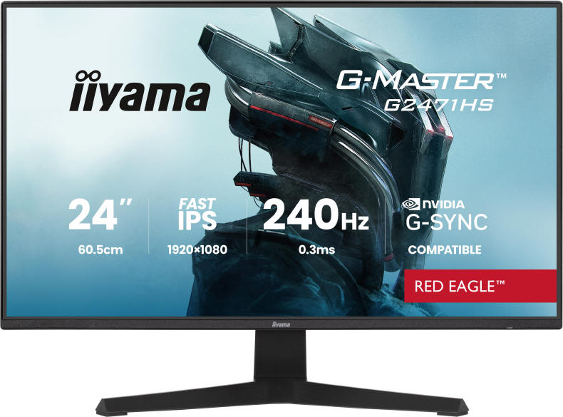 iiyama Red Eagle - 240 Hz w Full HD i 200 Hz w QHD