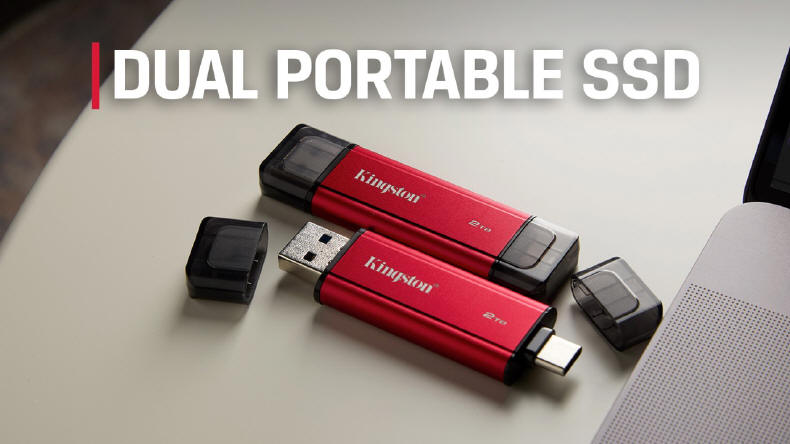 Kingston Dual Portable SSD - Przenony SSD w formie pendrive