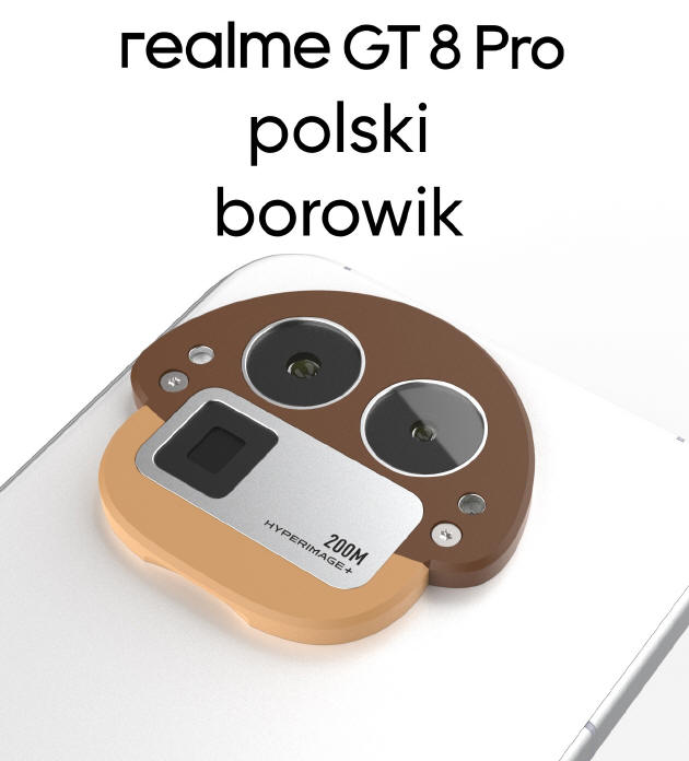 Polskie motywy w wymiennej wyspie aparatw realme GT 8 Pro