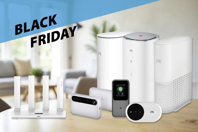 Zniżki Black Week na routery ZTE