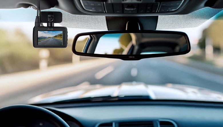 Mio MiVue 802W Pro – kamera z zasilaczem trybu parkingowego