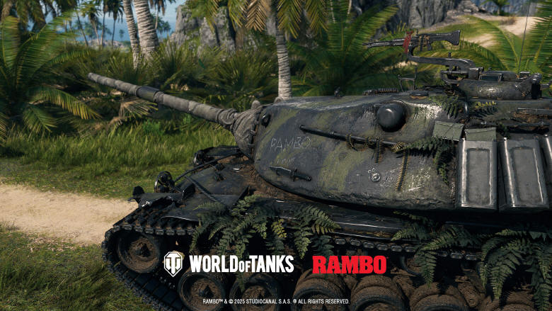 Rambo w World of Tanks