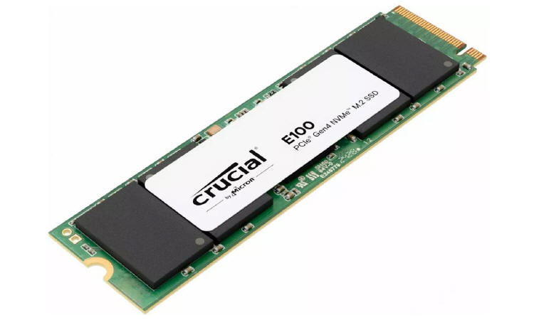 Crucial E100 PCIe 4.0 - budżetowy dysk już dostępny w sprzedaży