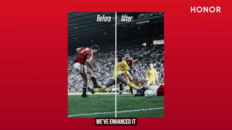 HONOR ożywia stare zdjęcia Manchesteru United