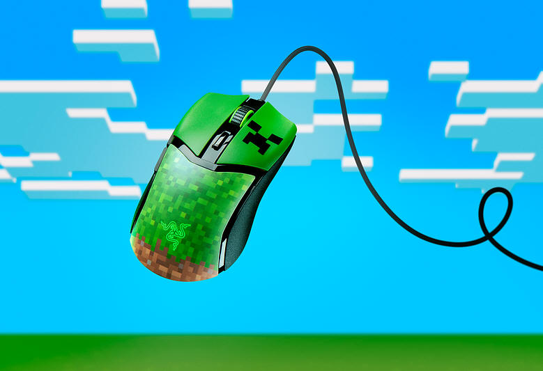 Prawdziwy Creeper w kolekcji Razer x Minecraft