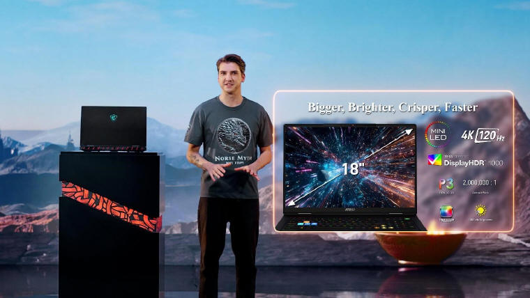 MSI prezentuje laptopy z serii RTX 50 inspirowane mitologią nordycką
