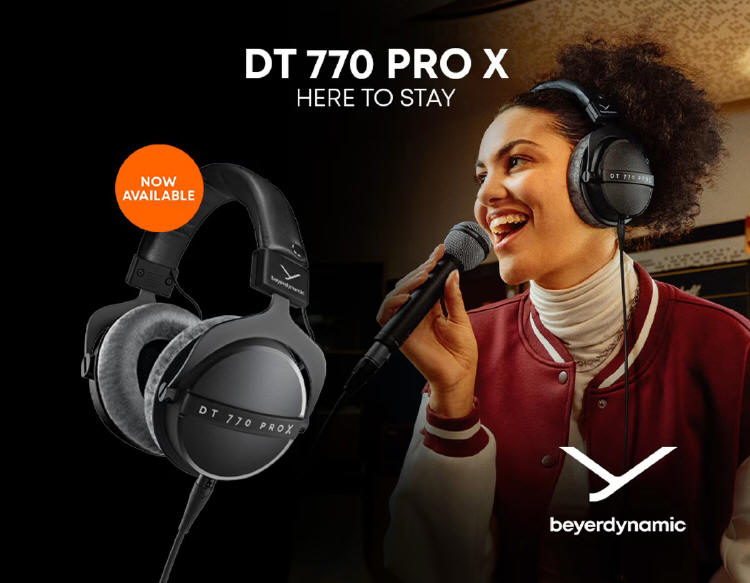 Beyerdynamic rozszerza linię słuchawek PRO o model DT 770 PRO X