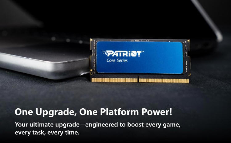 Patriot prezentuje trzy nowe moduły pamięci DDR5