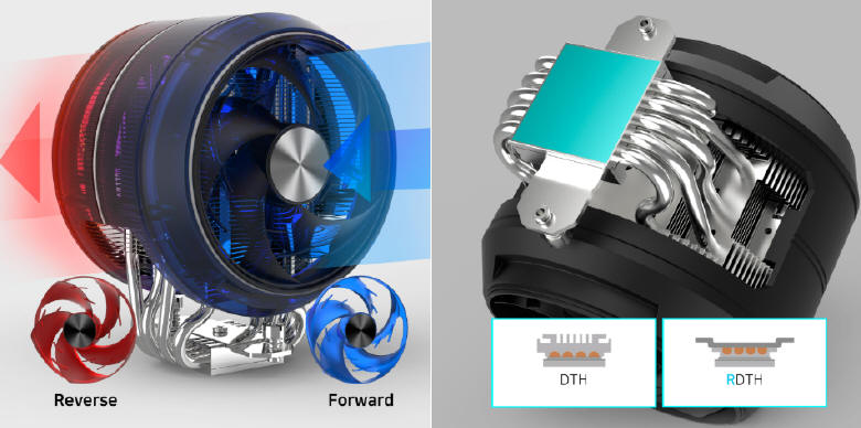 Zalman ZET 5 — wydajny cooler o wygl�dzie silnika odrzutowego